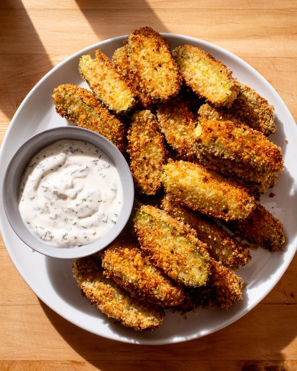 Air Fryer Fried Pickles - detail 3