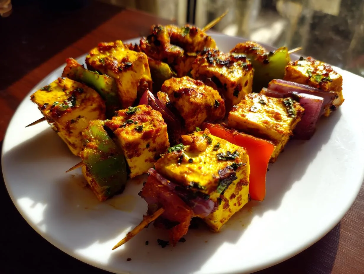 Irresistible Air Fryer Paneer Tikka Bites in 25 Minutes