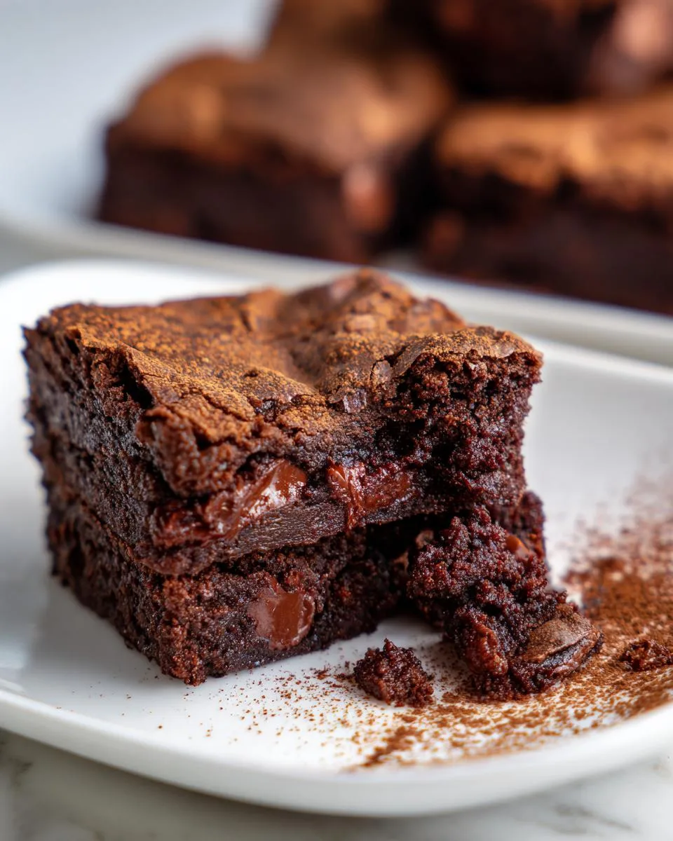Almond Flour Chocolate Brownies - detail 2