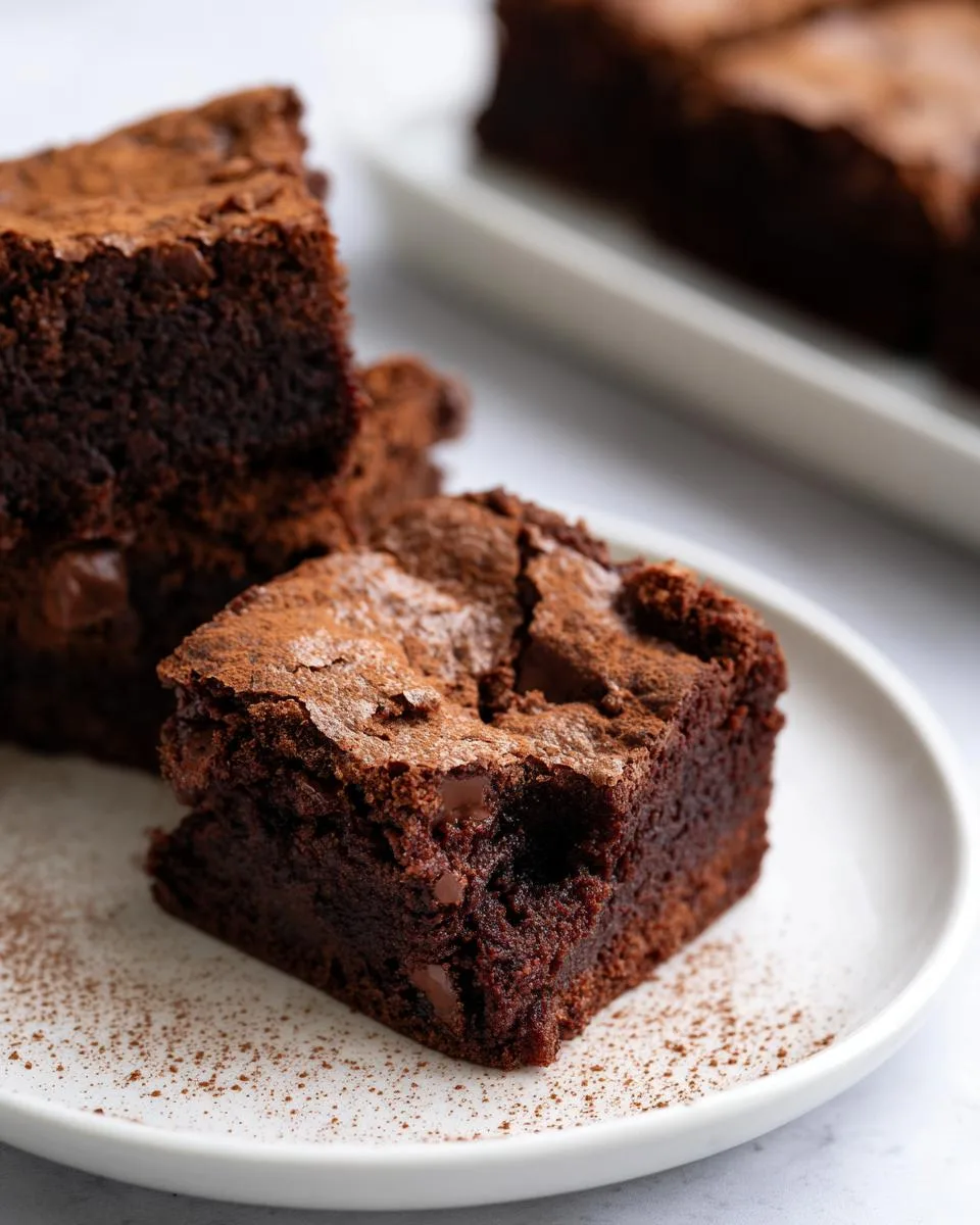 Almond Flour Chocolate Brownies - detail 4