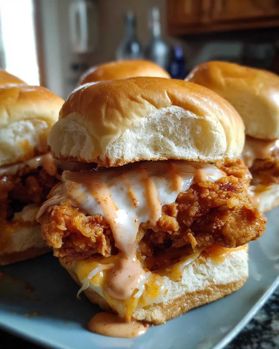 Bang Bang Chicken Sliders - detail 1