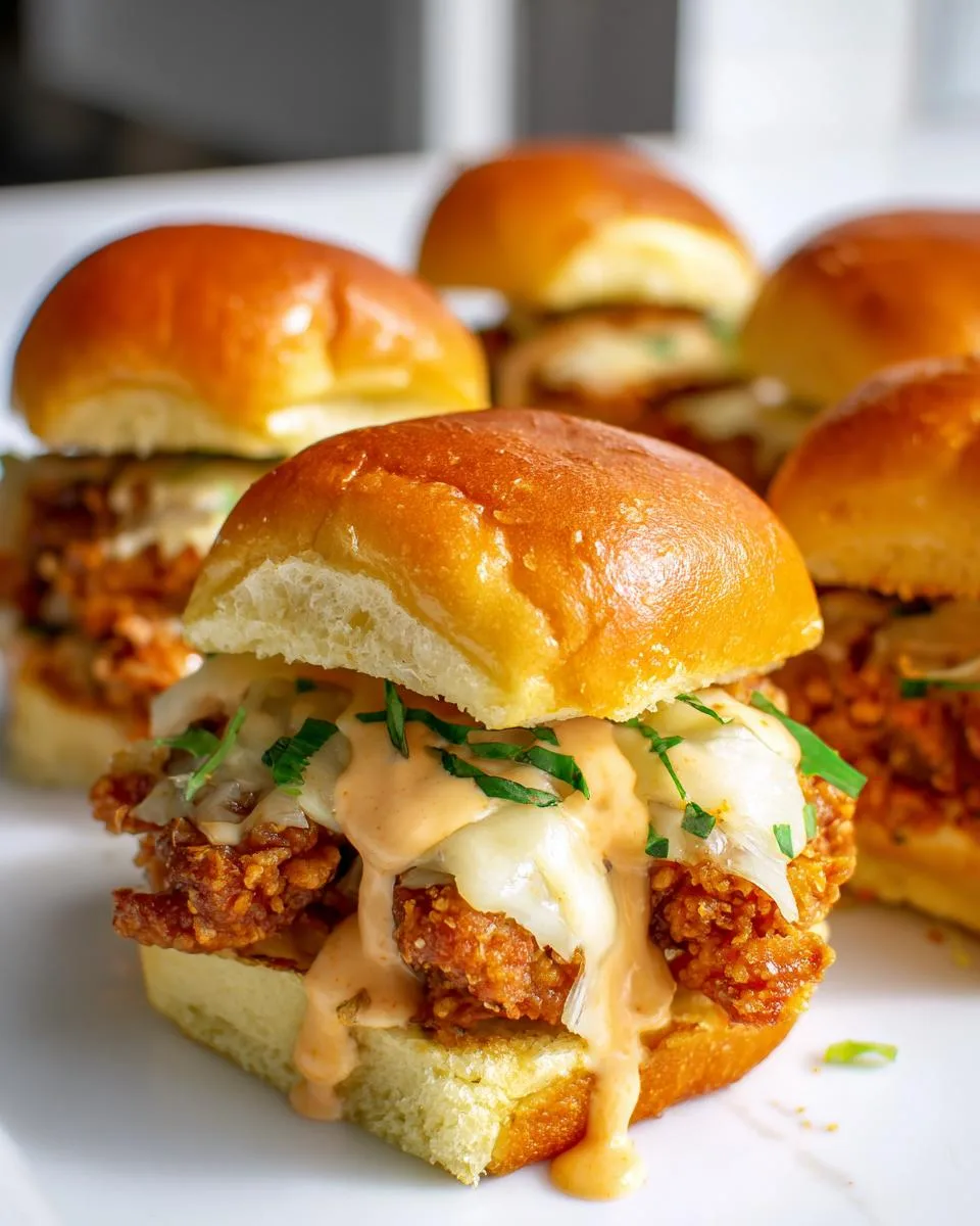 Bang Bang Chicken Sliders - detail 3