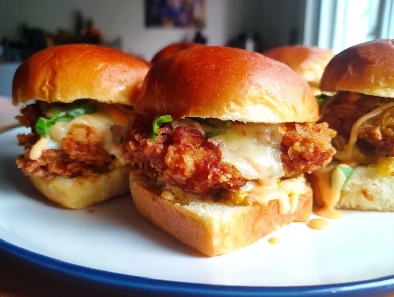 Bang Bang Chicken Sliders