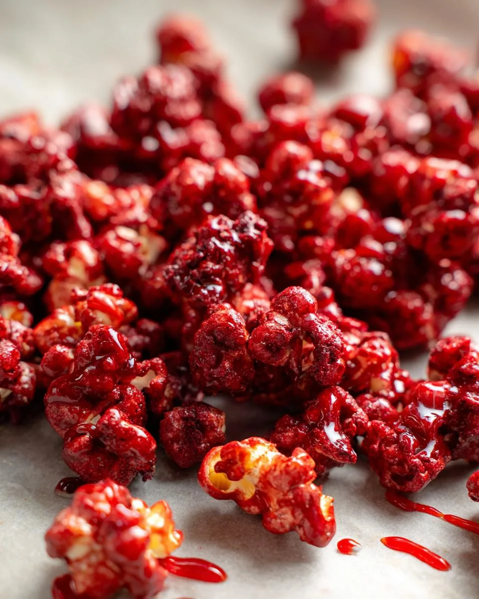 Bloody Red Velvet Popcorn - detail 4