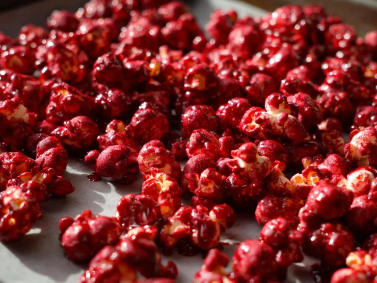 Bloody Red Velvet Popcorn