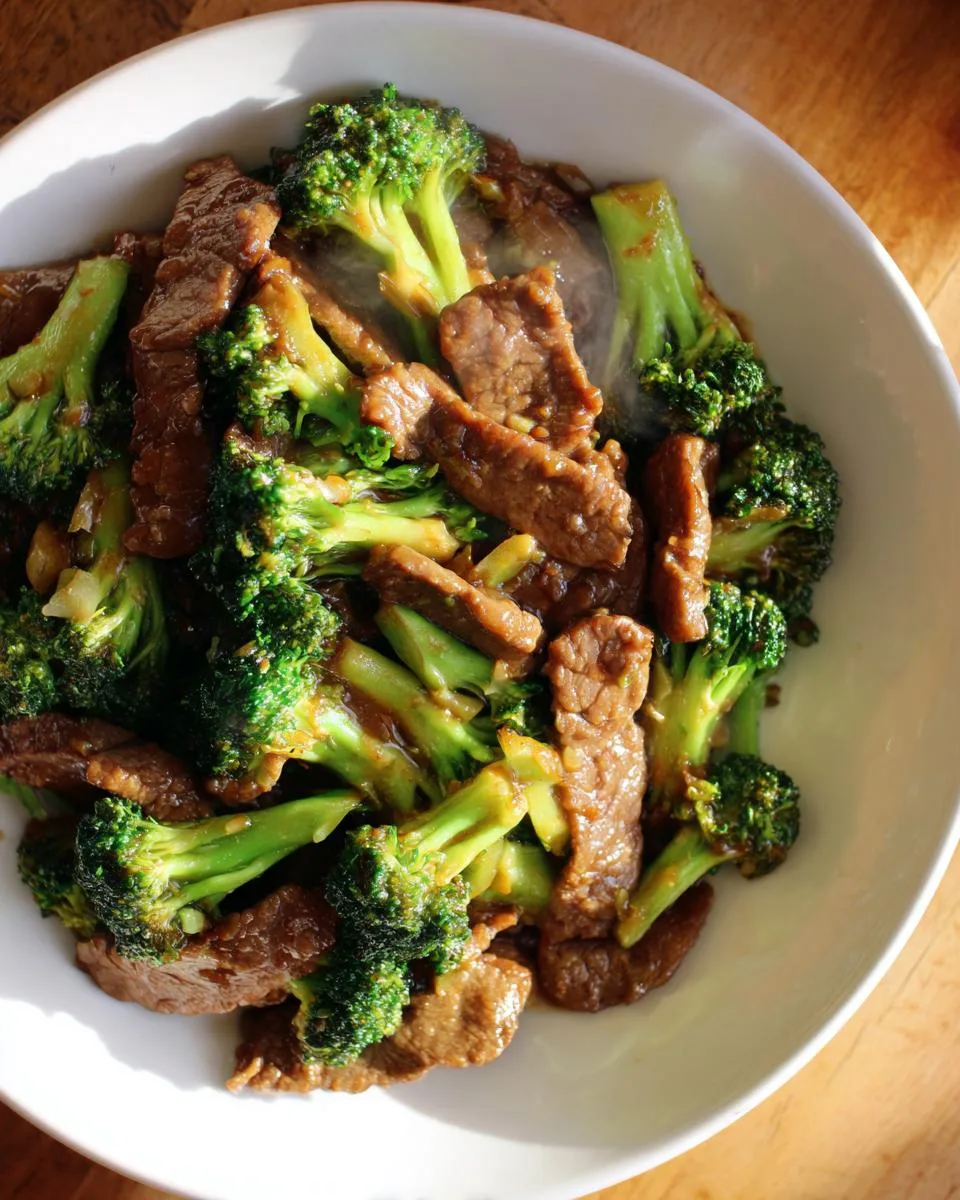 Chinese Beef and Broccoli - detail 3
