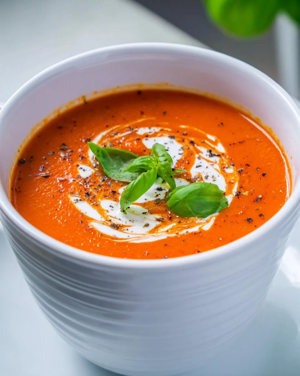 Creamy Tomato Soup - detail 3