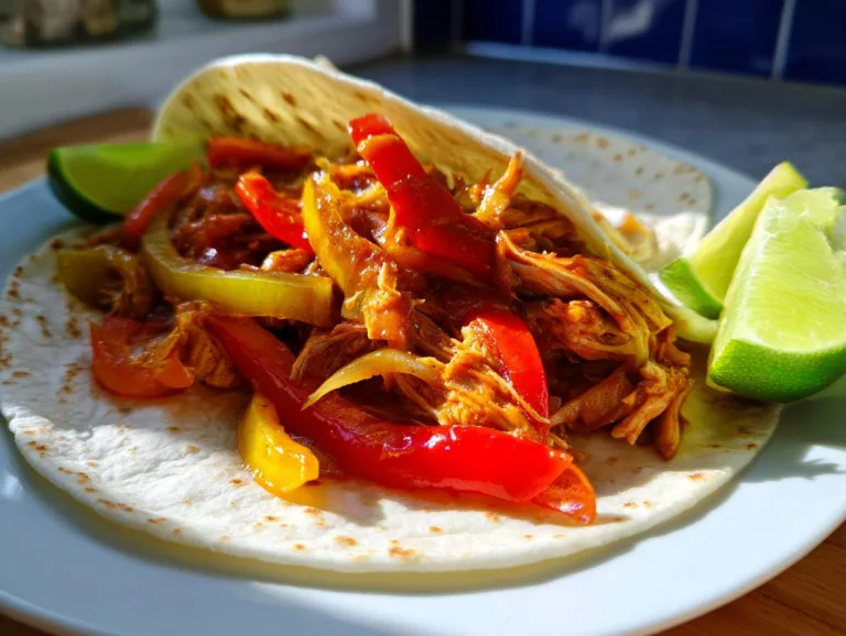Crock Pot Chicken Fajitas