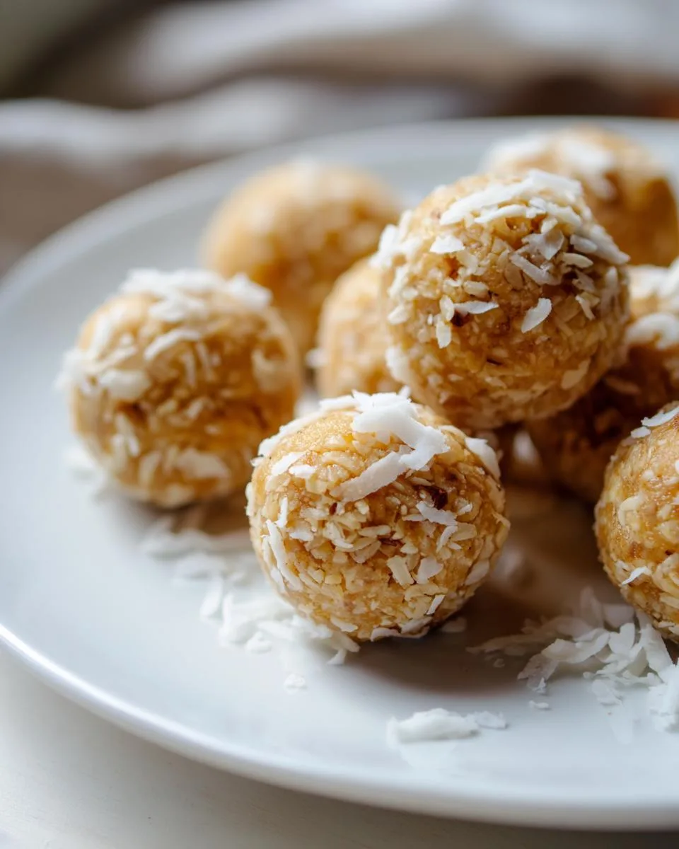Date-Sweetened Coconut Ladoo - detail 1