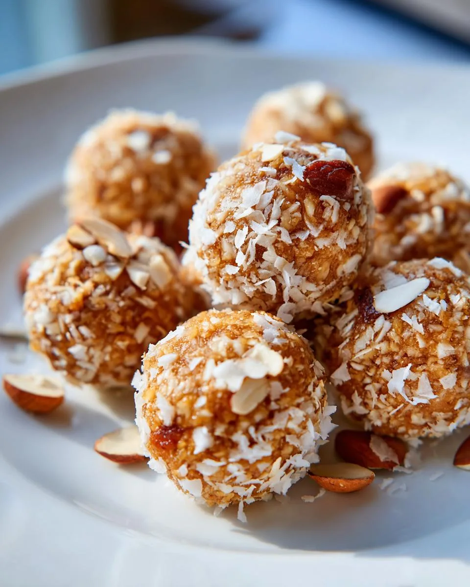 Date-Sweetened Coconut Ladoo - detail 2