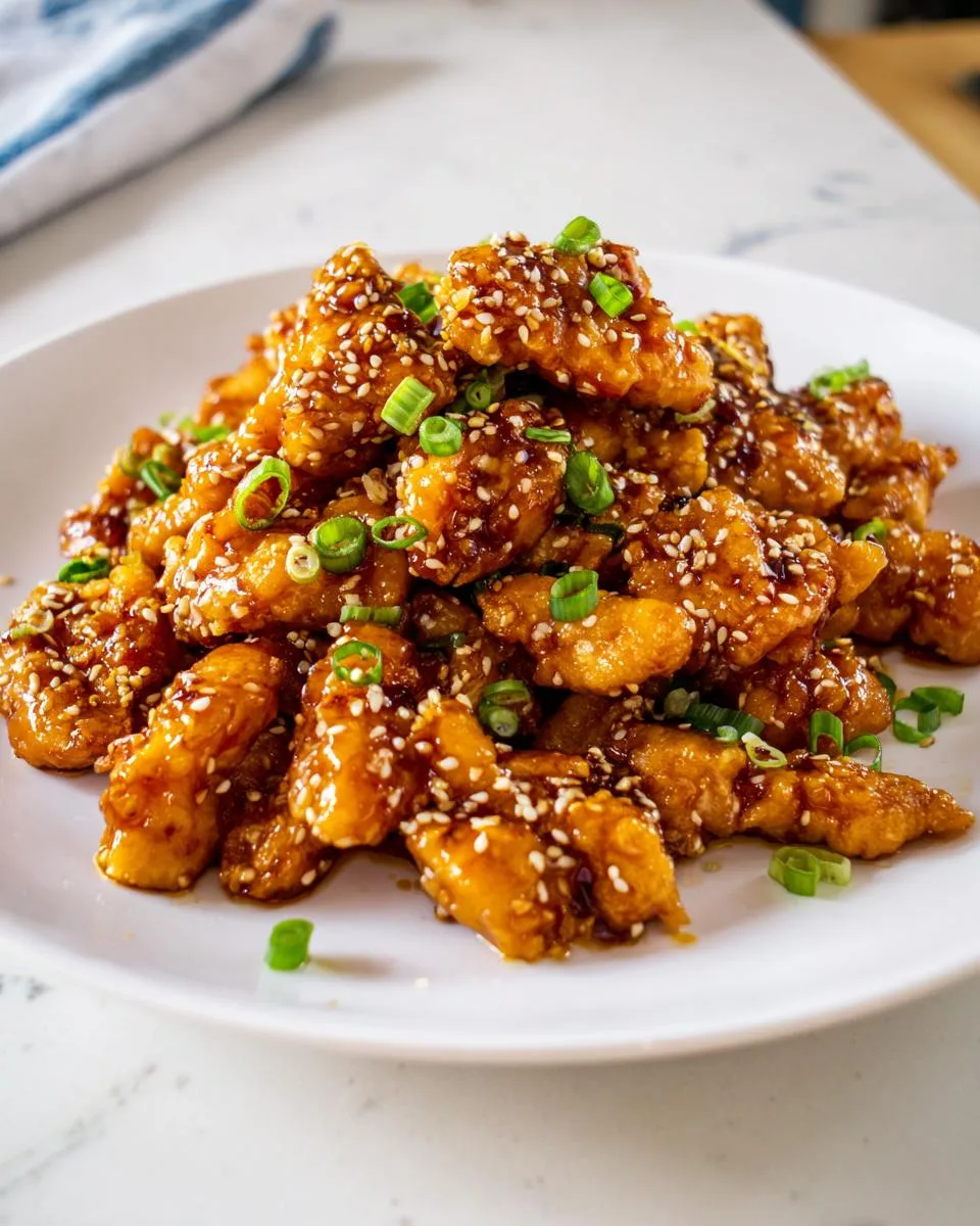 Easy Honey Sesame Chicken - detail 1