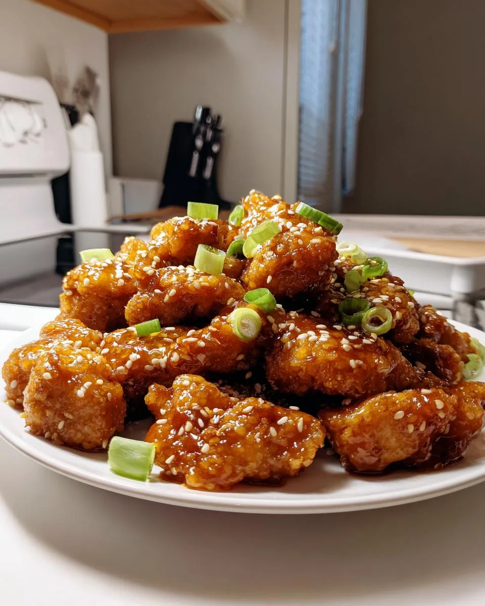 Easy Honey Sesame Chicken - detail 2