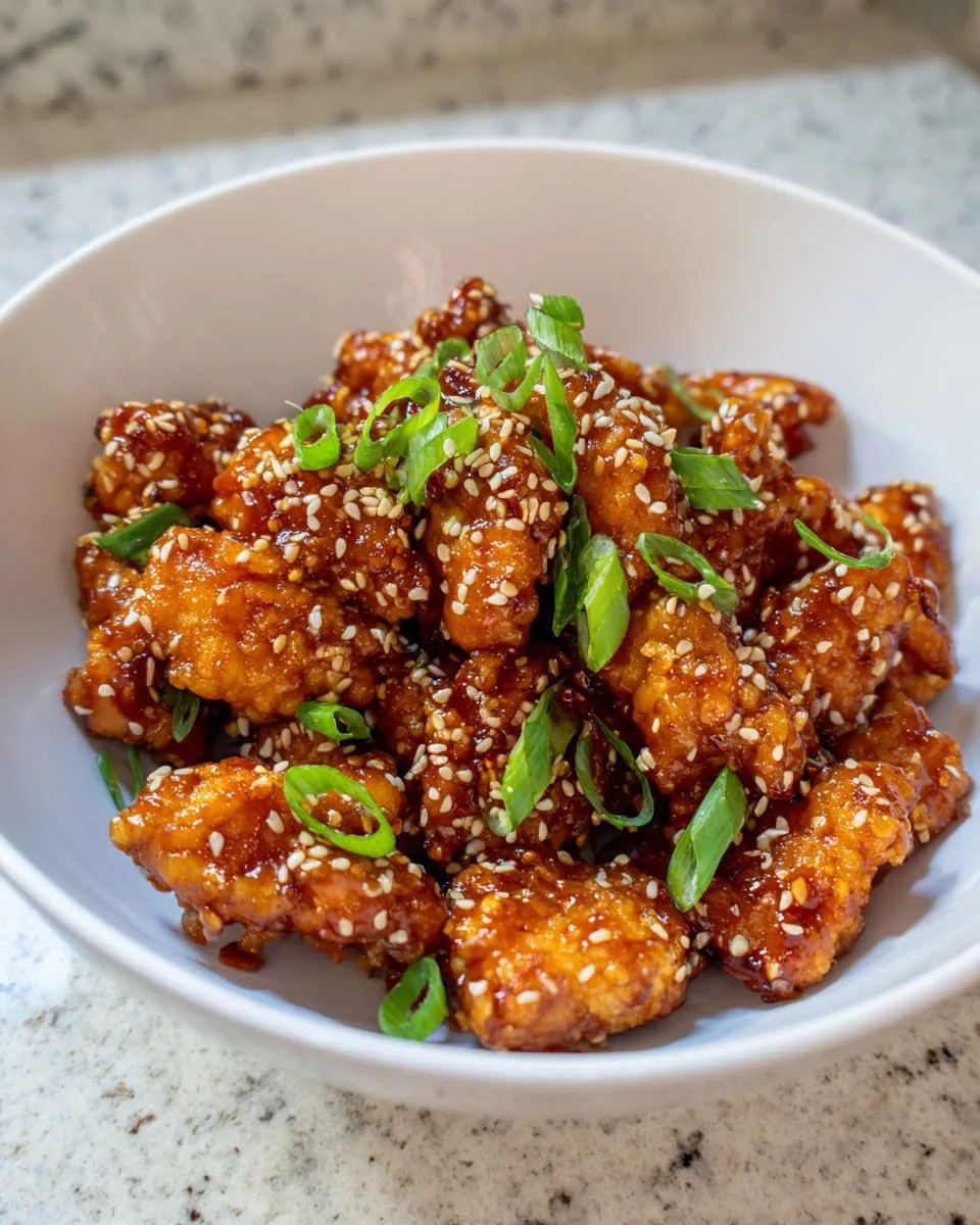 Easy Honey Sesame Chicken - detail 4