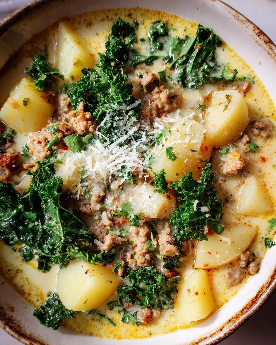 Easy Sausage and Potato Soup - detail 4