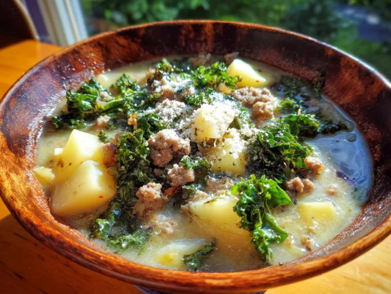 Easy Sausage and Potato Soup