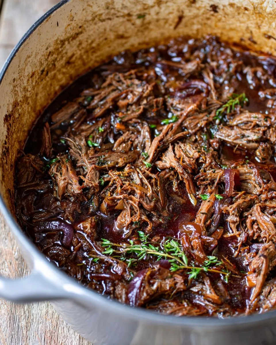 French Onion Pot Roast - detail 1
