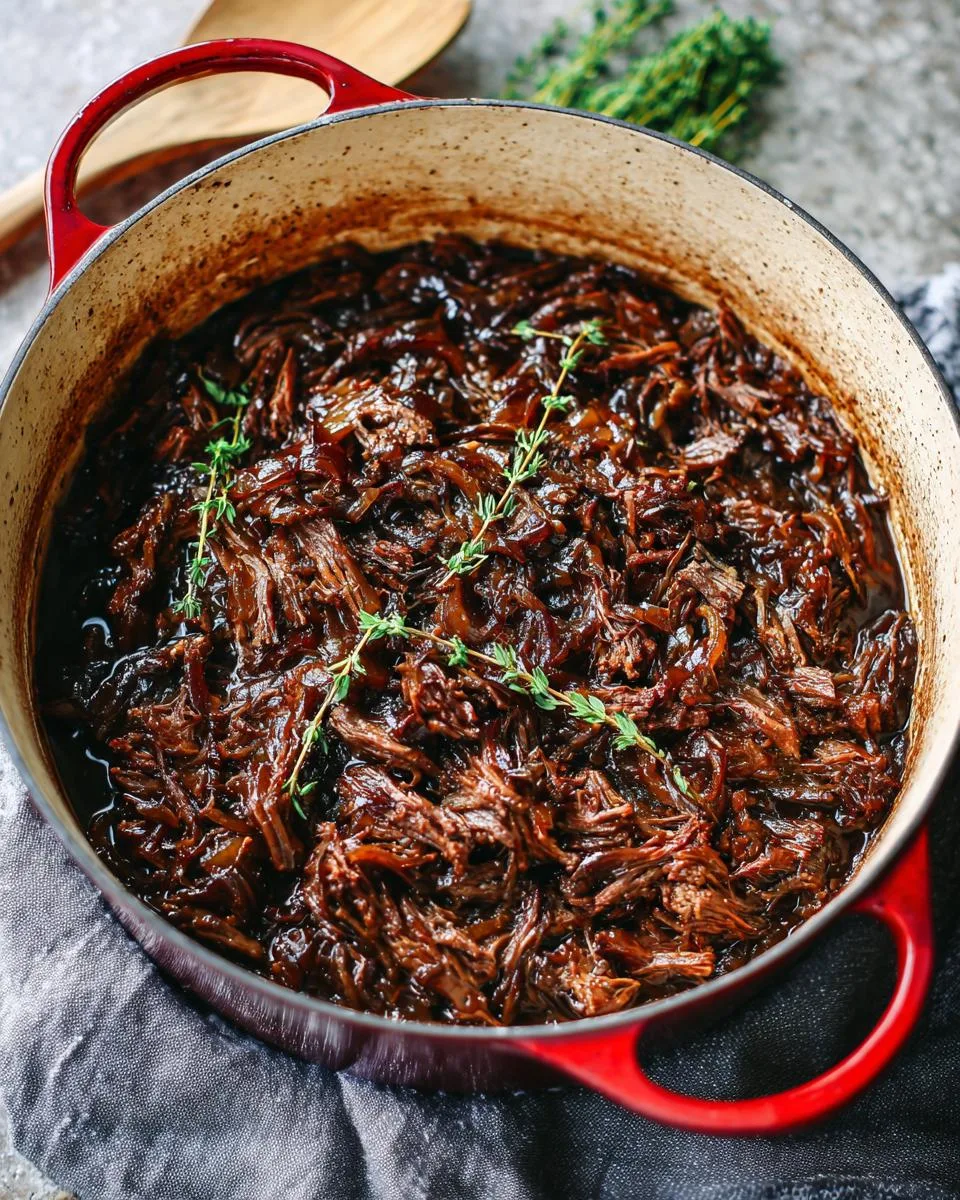 French Onion Pot Roast - detail 2