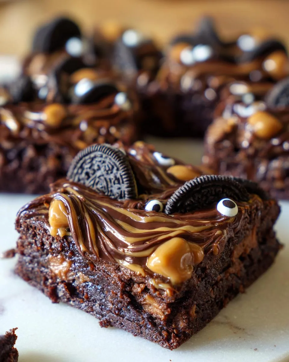 Gluten free Bat Brownies - detail 4