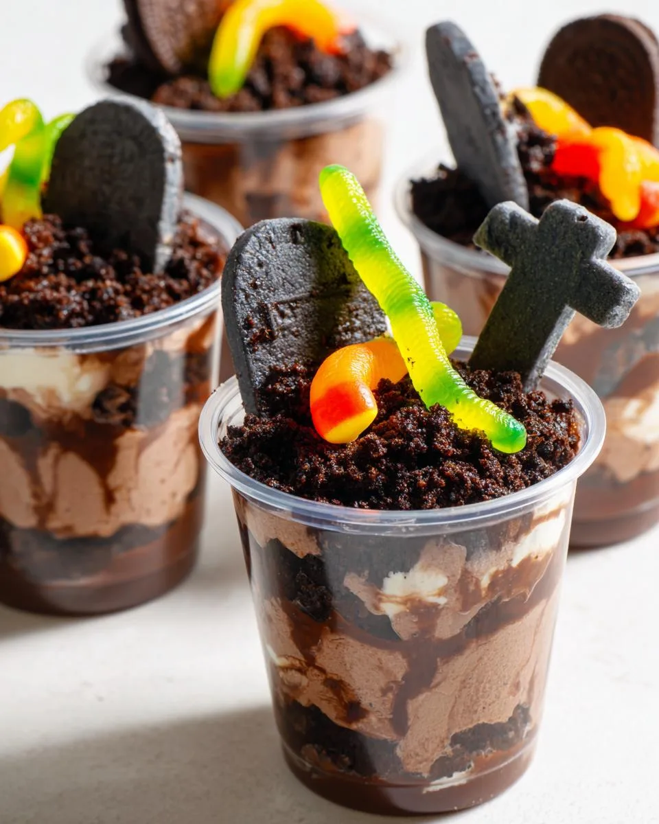 Halloween Dirt Cups - detail 3