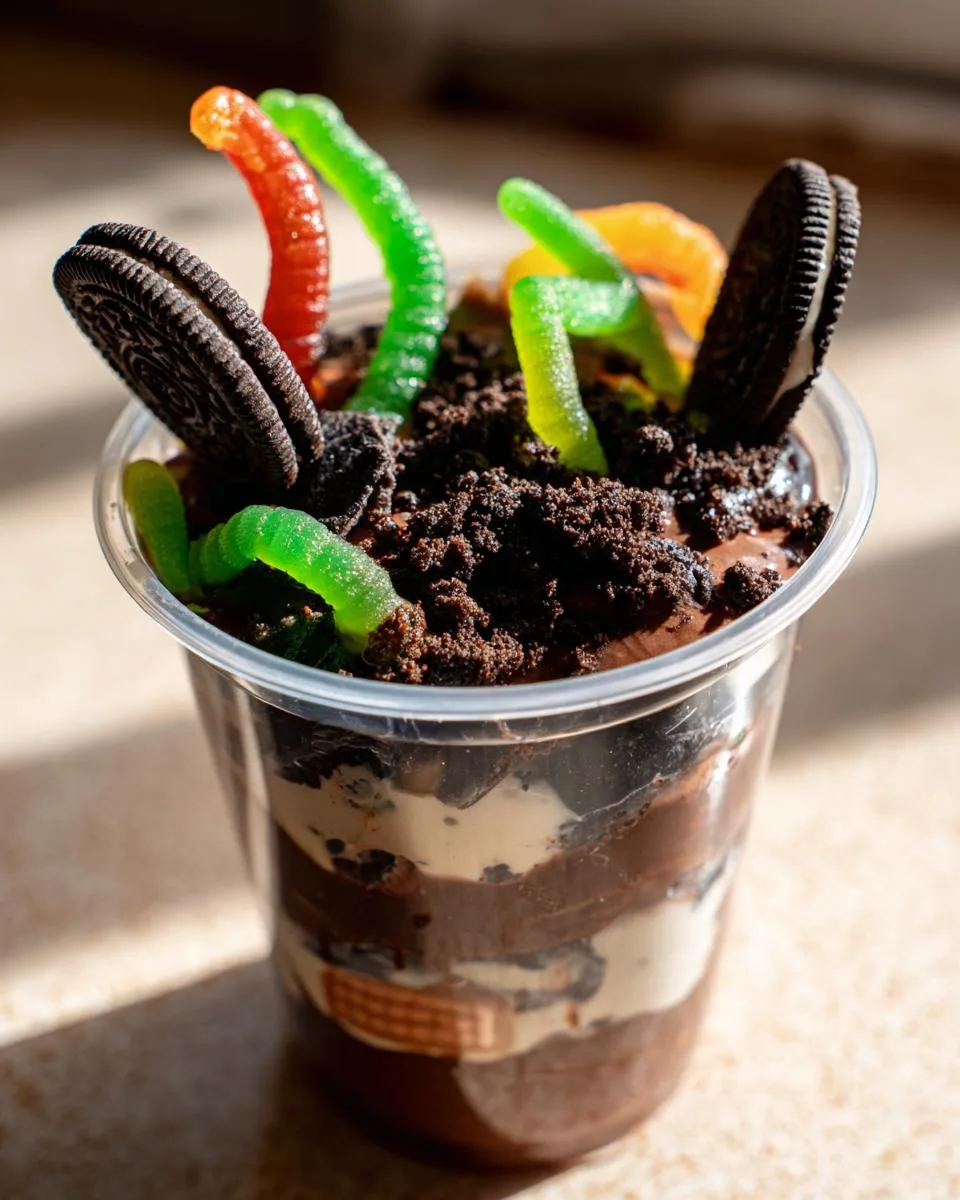 Halloween Dirt Cups - detail 4