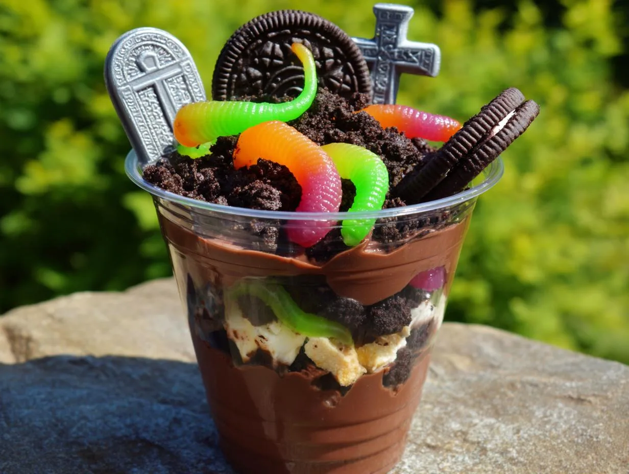 Spooky Halloween Dirt Cups That Kids Devour in 15 Minutes