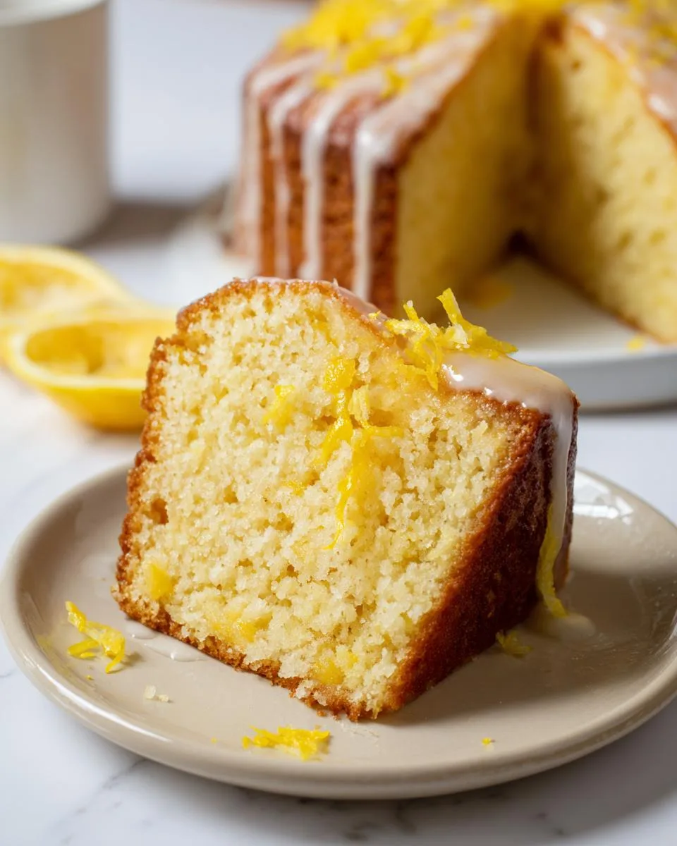 Homemade Lemon Cake Recipe - detail 3