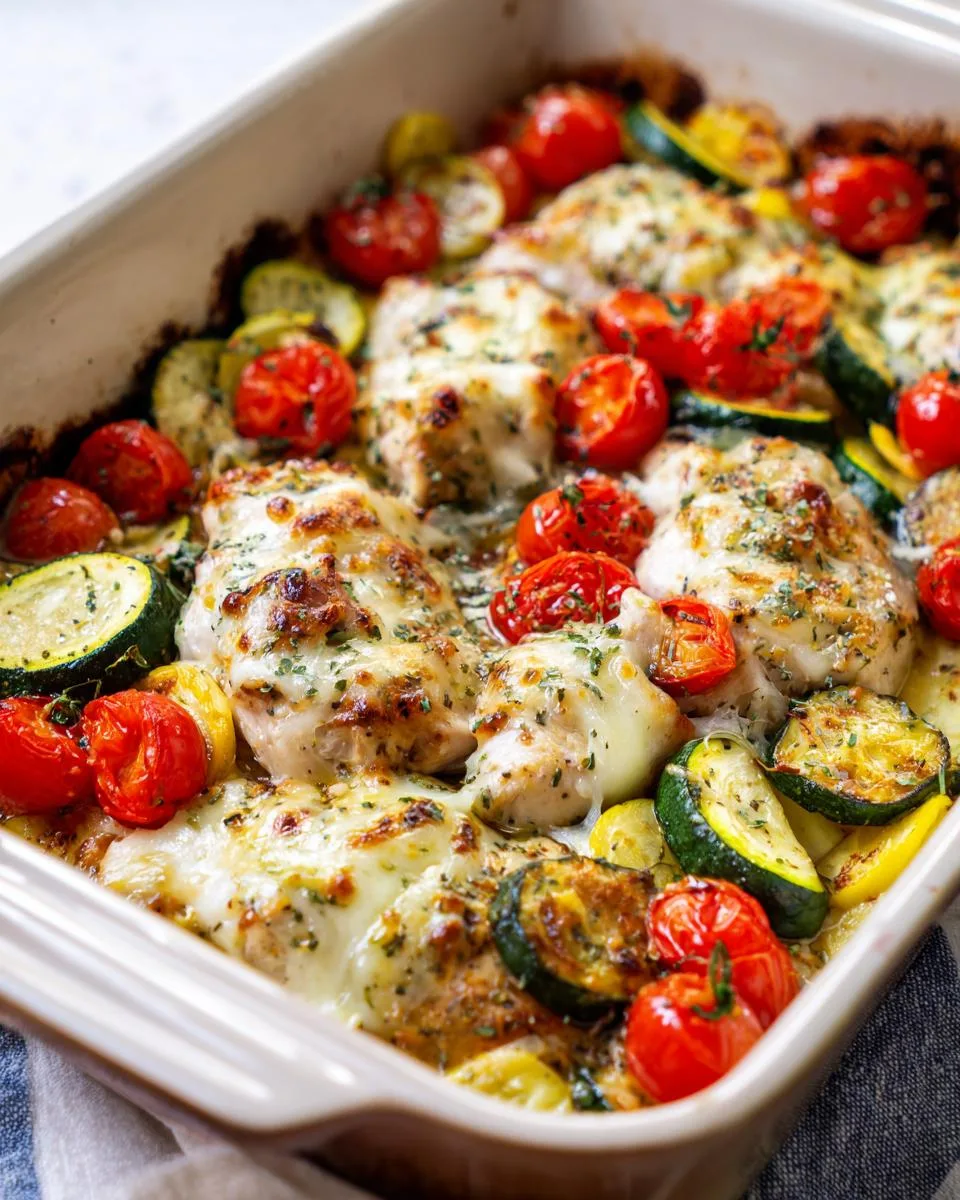 Mediterranean Chicken Zucchini Pan - detail 3