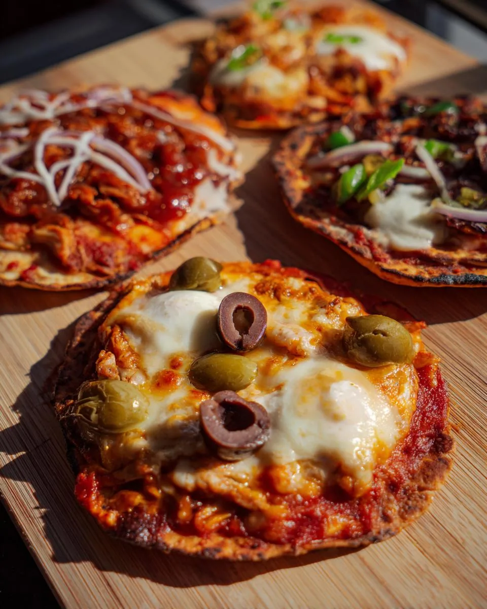 Mini Halloween Pizzas - detail 2
