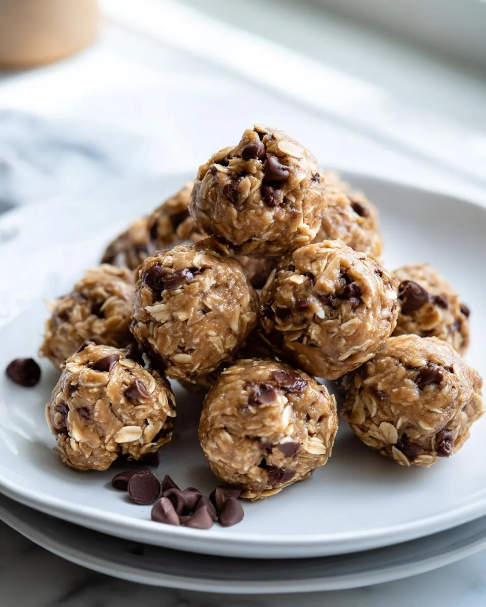 No-Bake Peanut Butter Energy Bites - detail 1