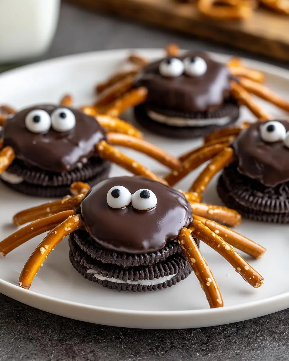 Oreo Spider Cookies - detail 3