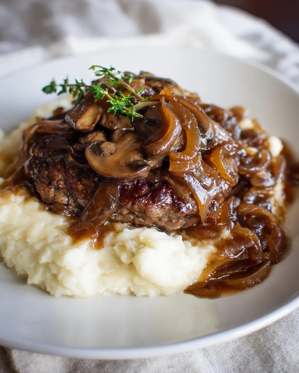 Salisbury Steak - detail 2