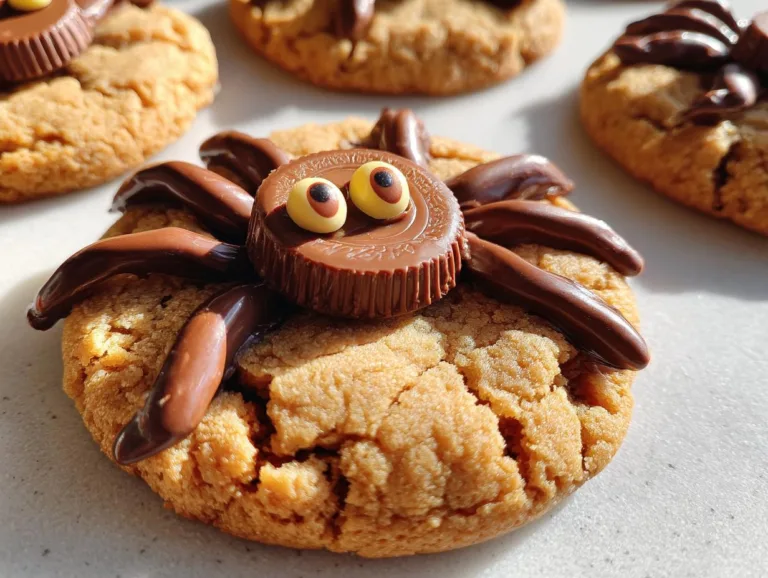 Spooky Peanut Butter Spider