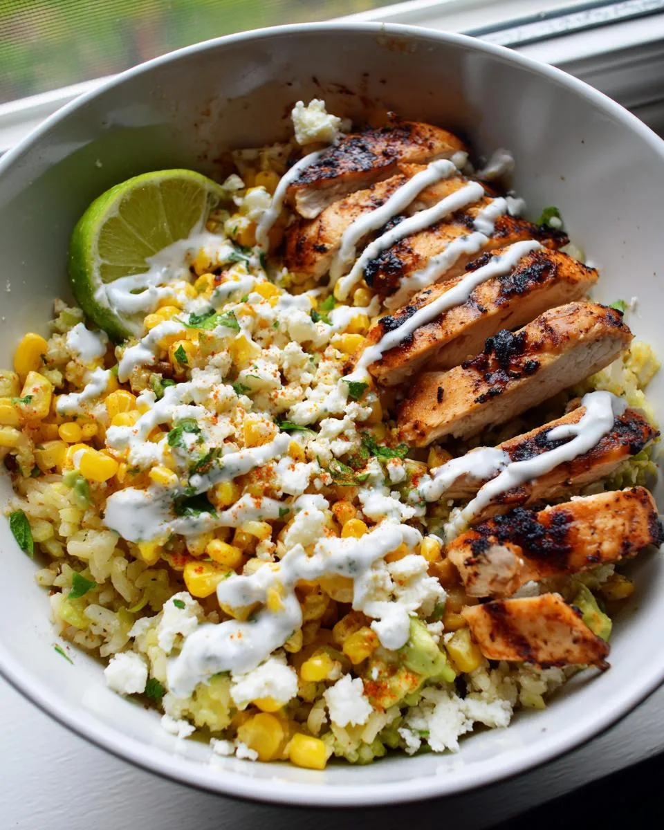 Street Corn Chicken Bowl - detail 3