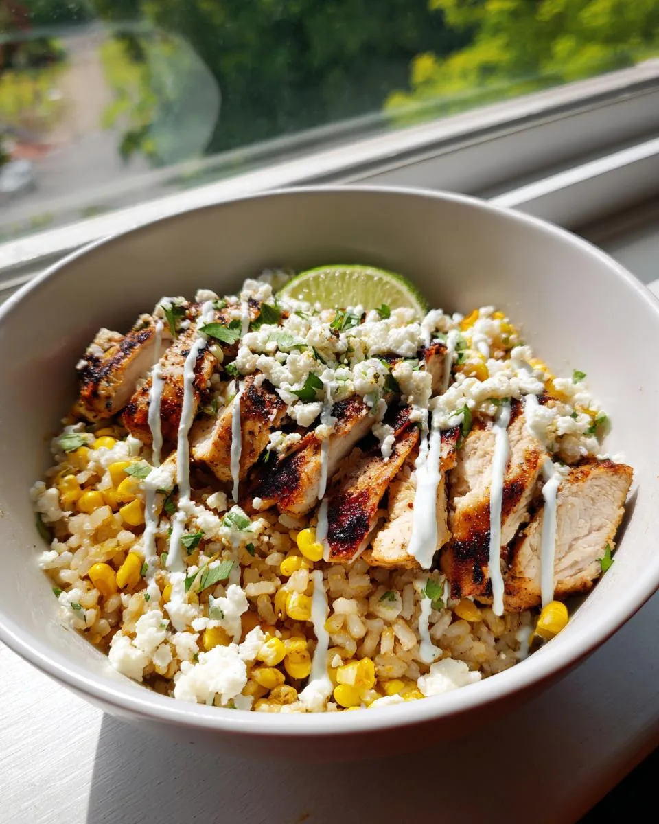 Street Corn Chicken Bowl - detail 4