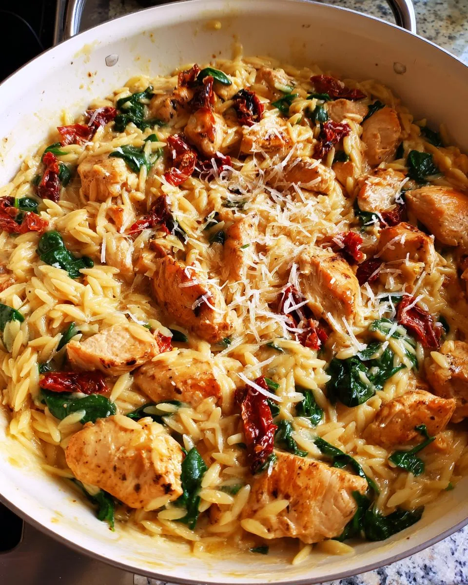 Sun-Dried Tomato Chicken Orzo - detail 4