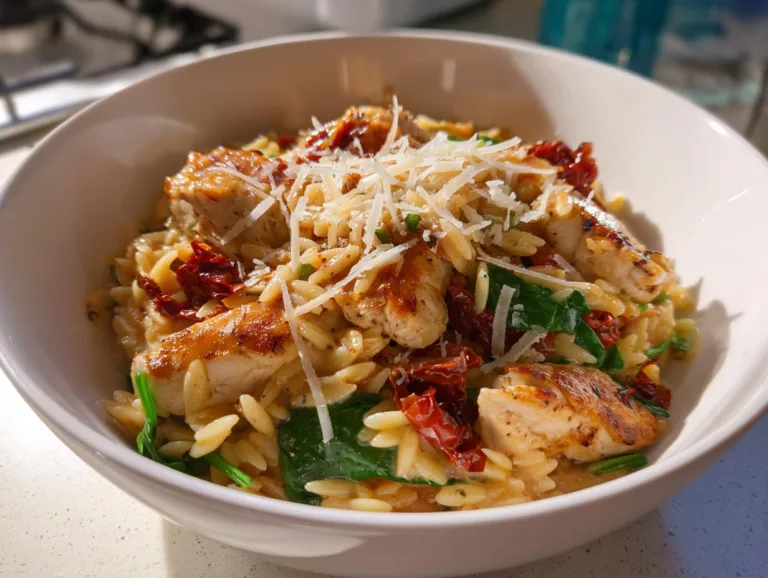 Sun-Dried Tomato Chicken Orzo