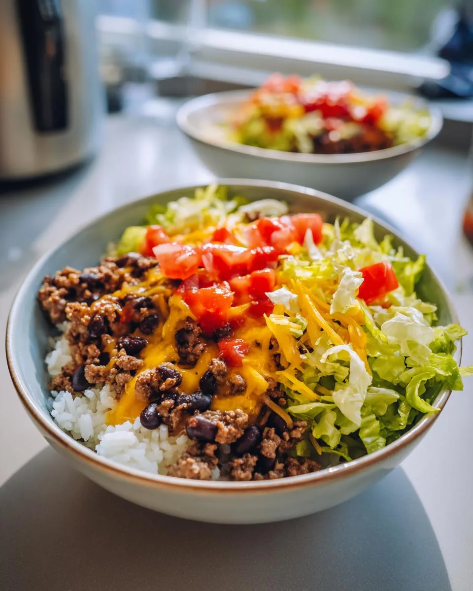 Taco Rice Bowl - detail 4