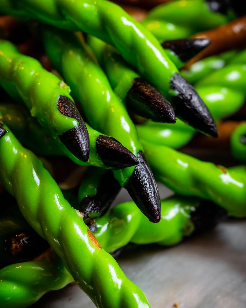 Witch Finger Pretzels - detail 4