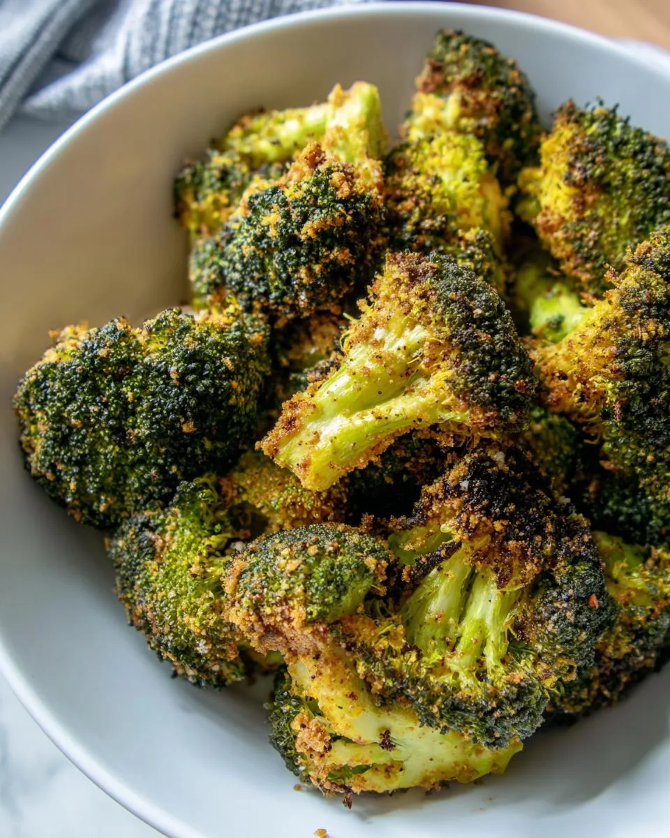 Air Fryer Broccoli - detail 4