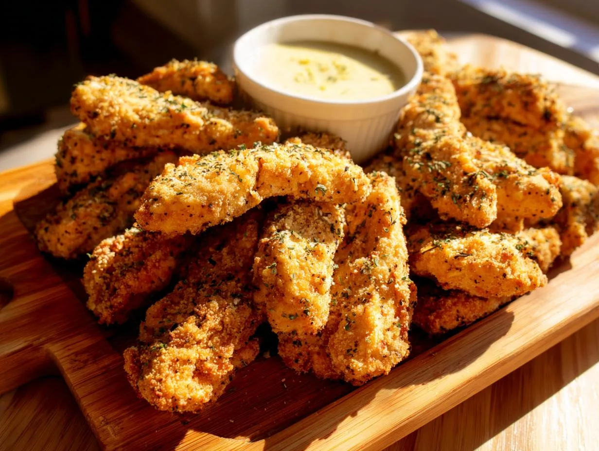 Crispy Almond Flour Chicken Tenders in Just 25 Minutes