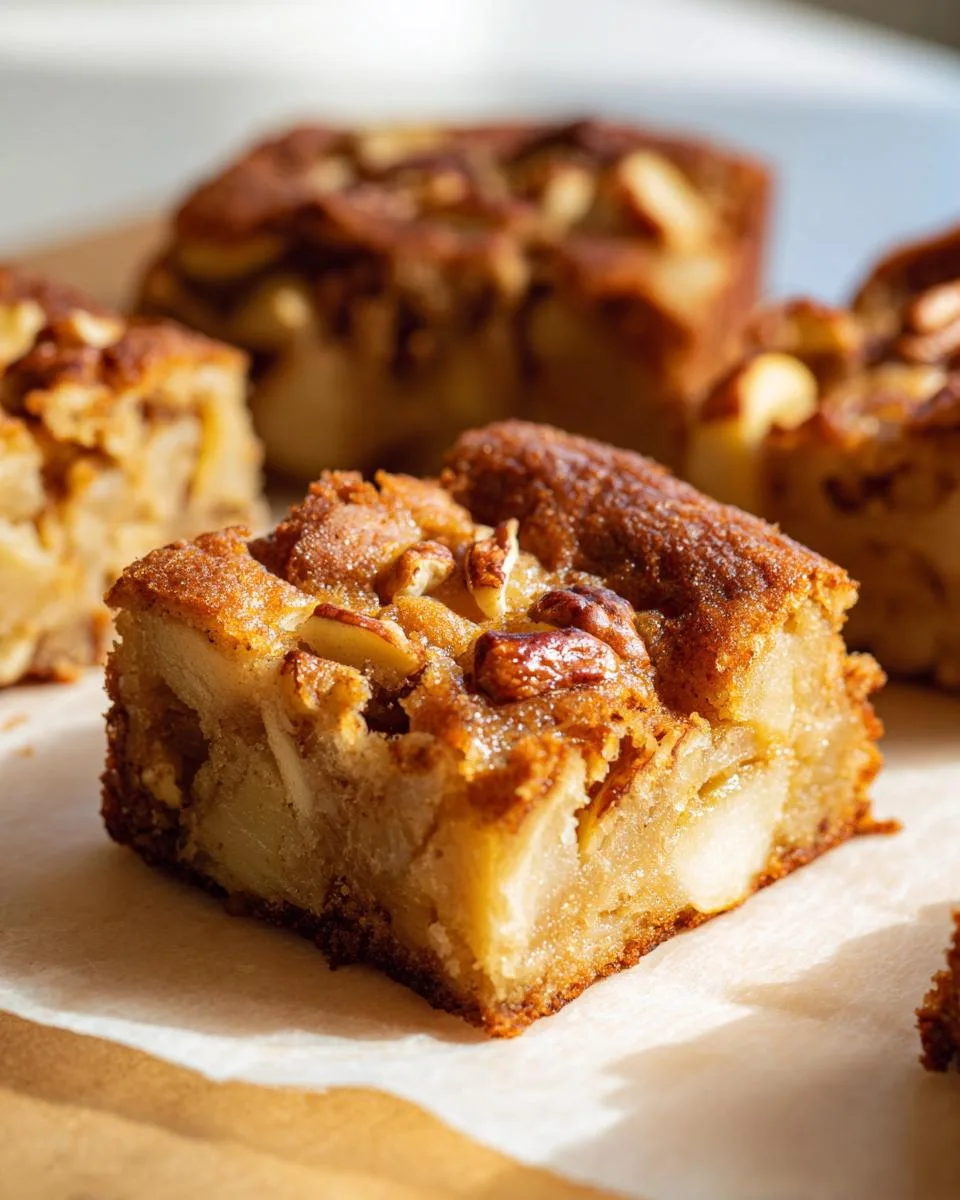 Apple Brownies - detail 2