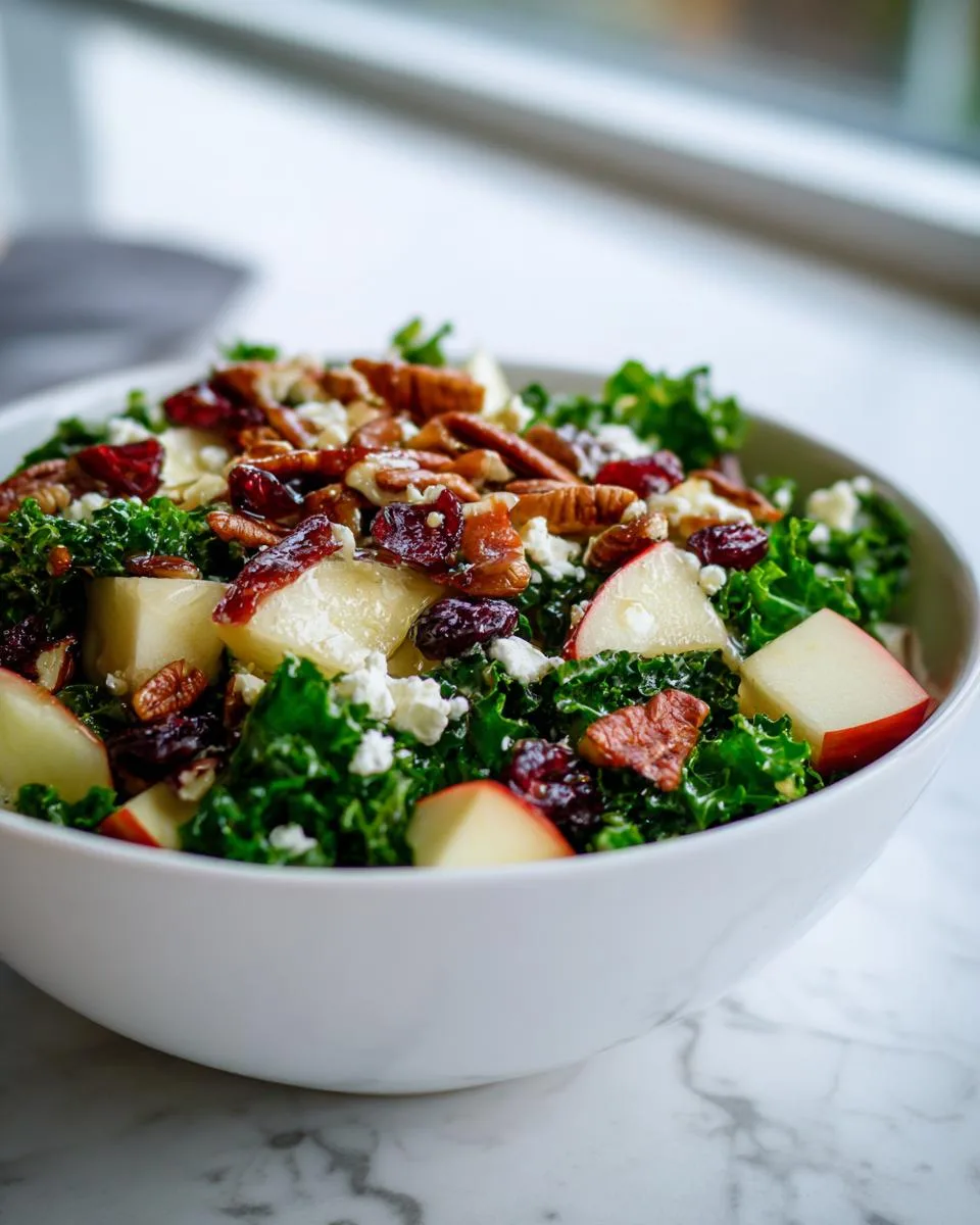 Apple Cranberry Pecan Salad - detail 1