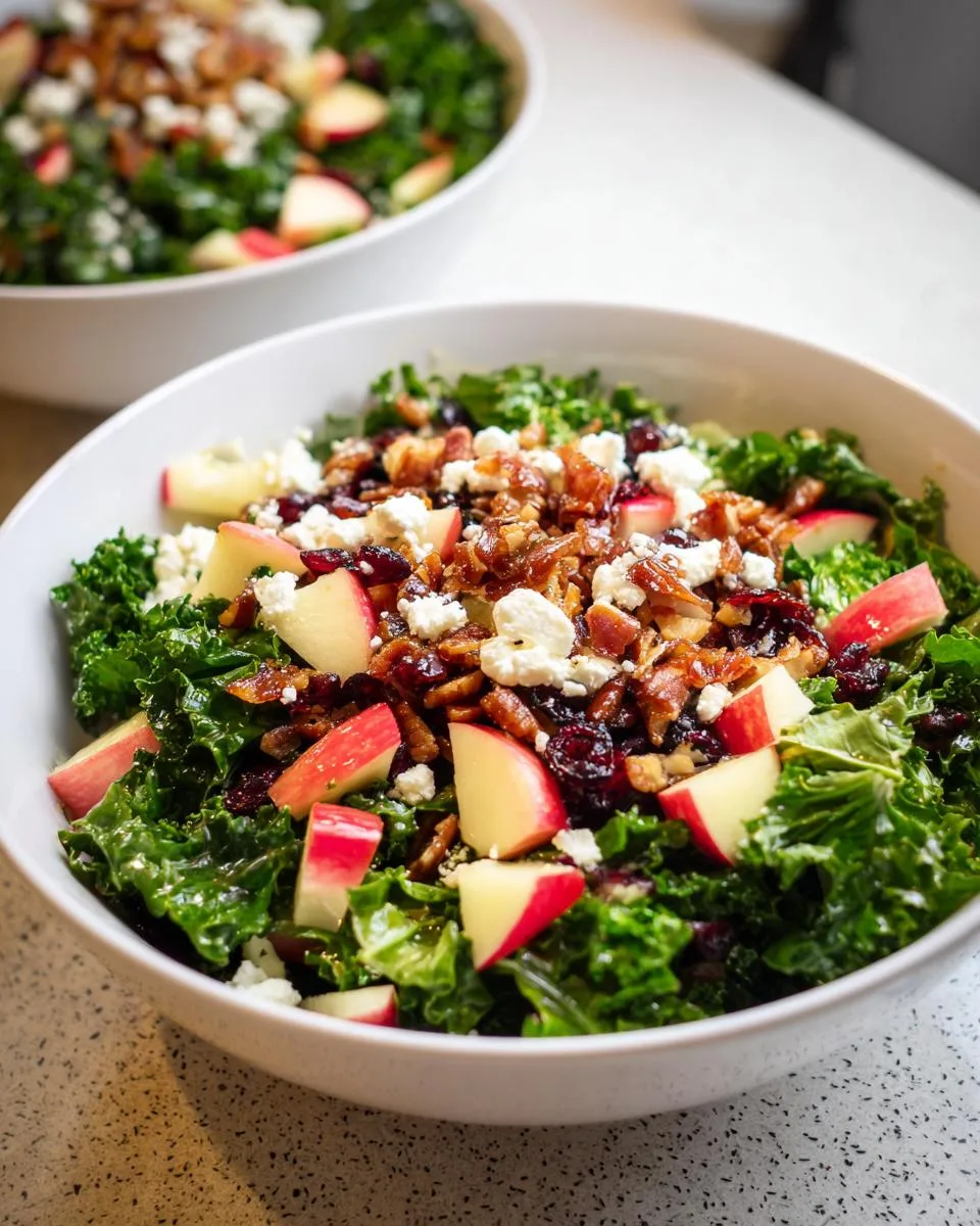 Apple Cranberry Pecan Salad - detail 2