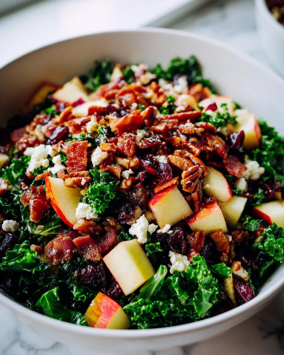 Apple Cranberry Pecan Salad - detail 3