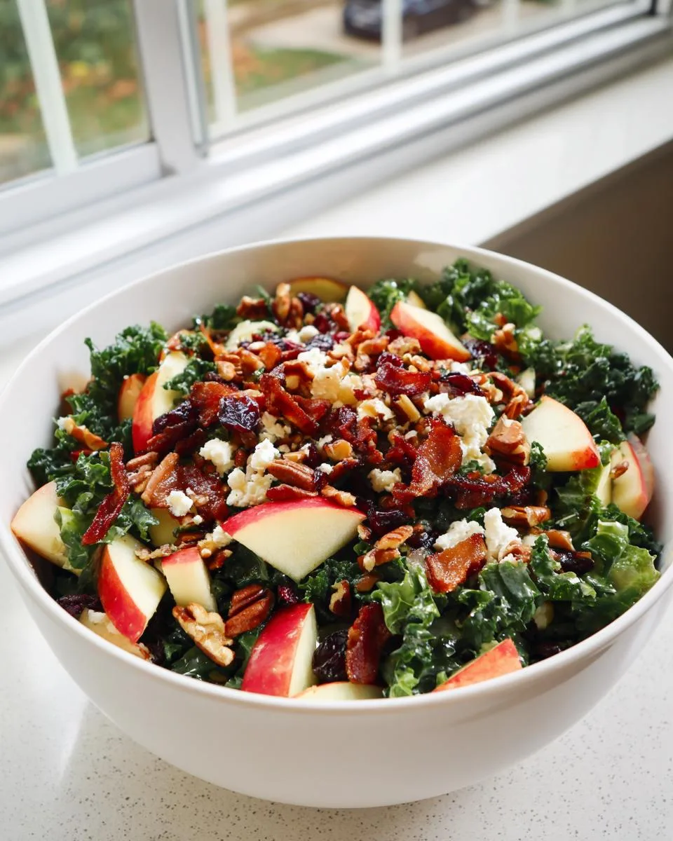 Apple Cranberry Pecan Salad - detail 4