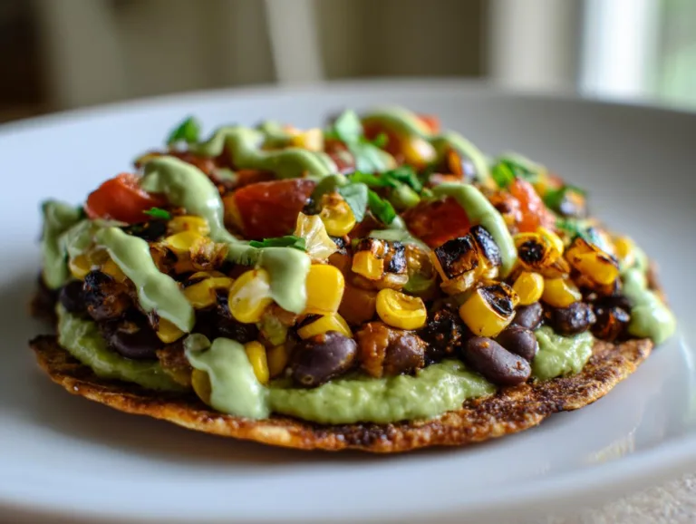 Black Bean Tostadas