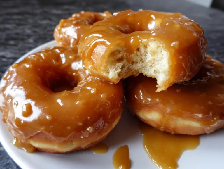 Caramel Doughnuts