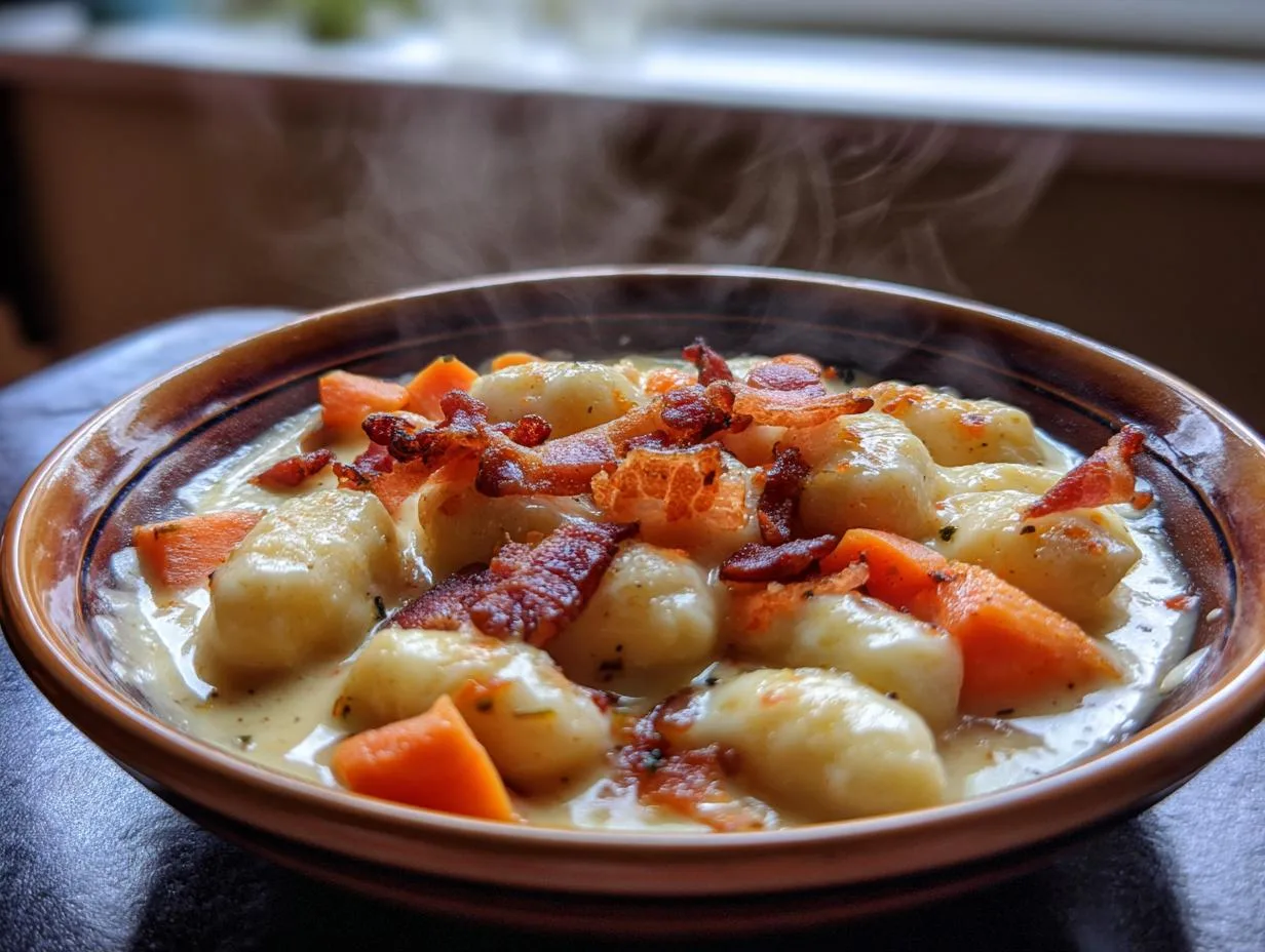 30-Minute Cheddar Gnocchi Soup – Irresistible Comfort