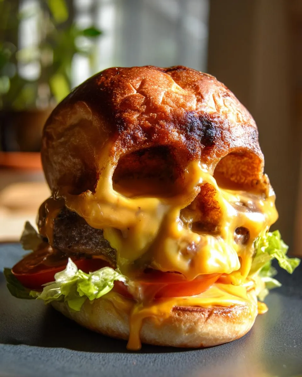 Cheeseburger Skulls - detail 3