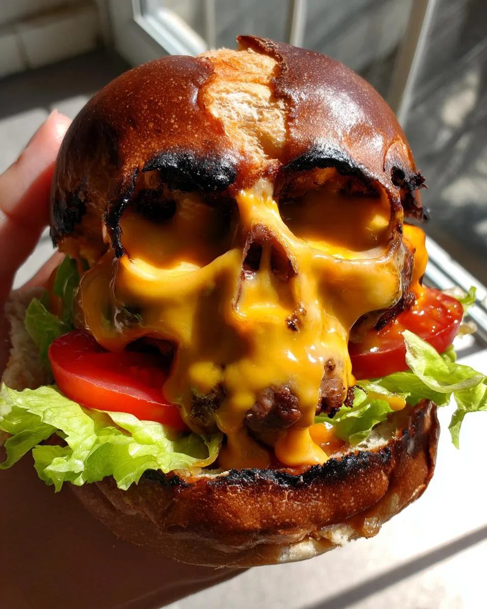 Cheeseburger Skulls - detail 4